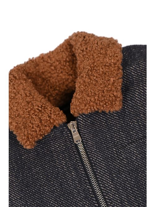 Giubbotto in cotone effetto denim DONDUP | UJ979 OF0195 XXX890